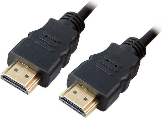 Good Connections HDMI 2.1 Ultra High Speed 48Gbps 4K 120Hz HDR VRR Cable HDMI male - HDMI male 0.5m Μαύρο