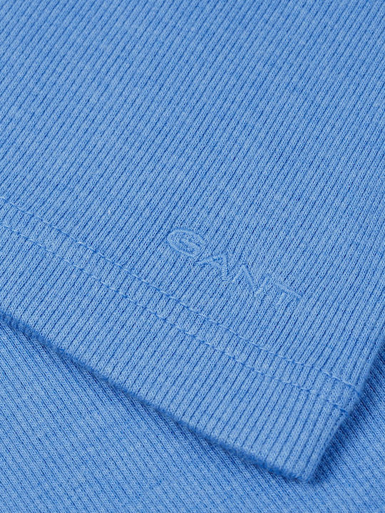 Γυναικεία Μπλούζα Βαμβακερή Αμάνικη Blue