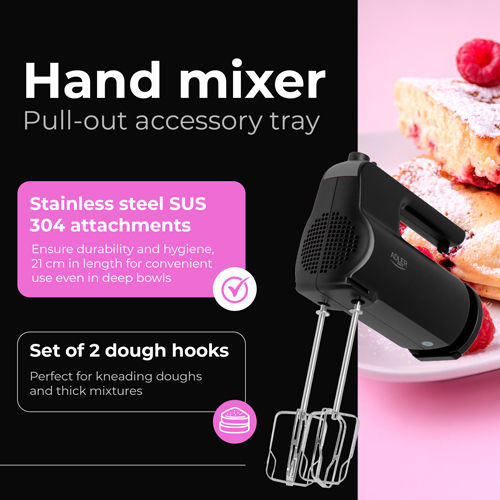 Adler Mixer Manual 550W Negru