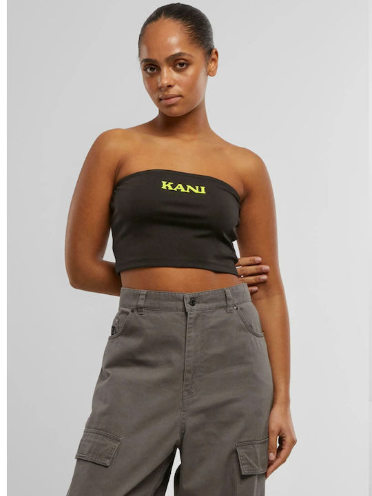 Γυναικείο Crop Top Μαύρο