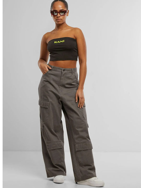Γυναικείο Crop Top Μαύρο
