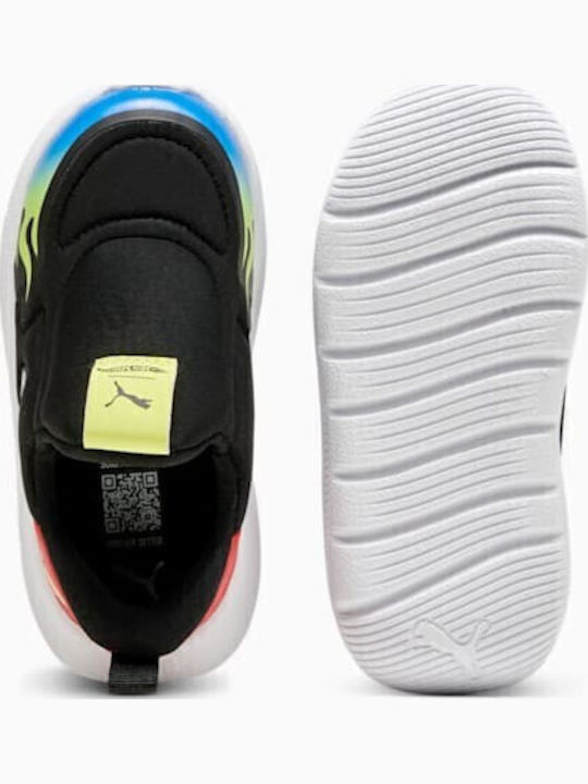 Fun Racer Încălțăminte Sport Copii Alergare Slip-on Negre
