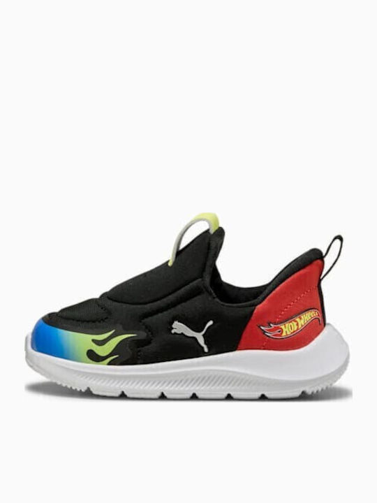 Fun Racer Încălțăminte Sport Copii Alergare Slip-on Negre