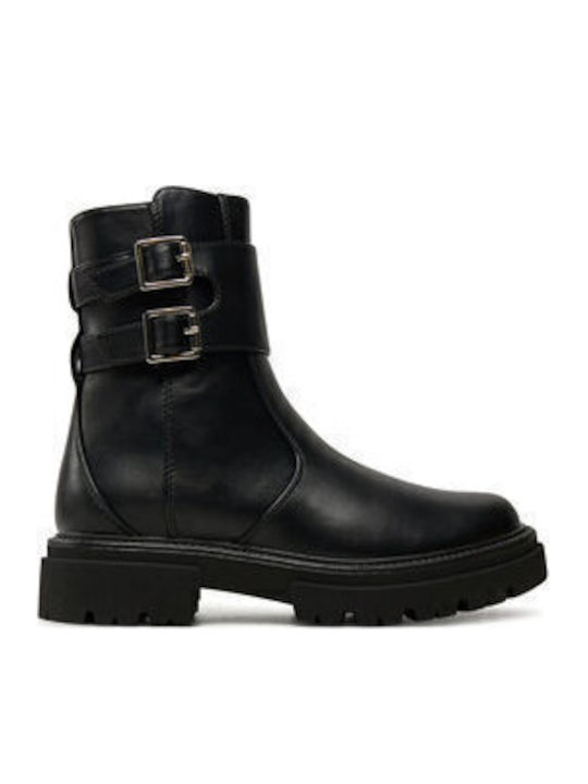 Stiefeletten Damen Schwarz