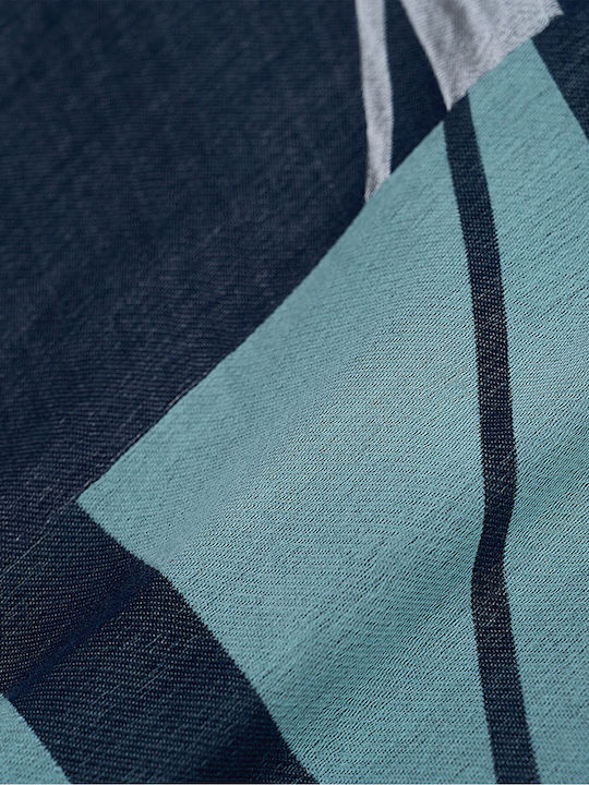 スカーフ EMPORIO ARMANI Woman Scarf Blue EW001857AF15666 UB089 EMPORIO ARMANI: Scarf woman - Gnawed Blue | Emporio Armani