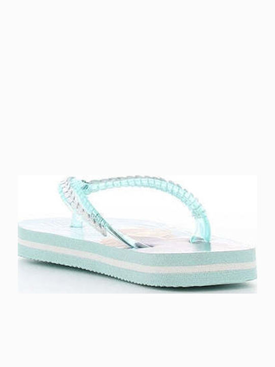 Kinder Flip Flops Gefroren Hellblau Frozen