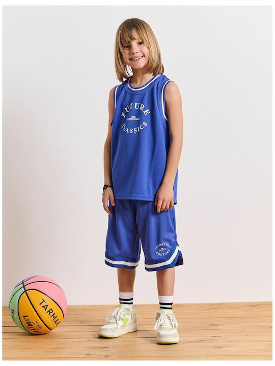 Kids' Athletic Shorts/Bermudas Back To The Future Blue