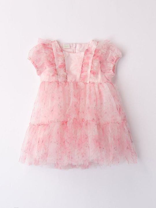 Kinderkleid Knitted Pink