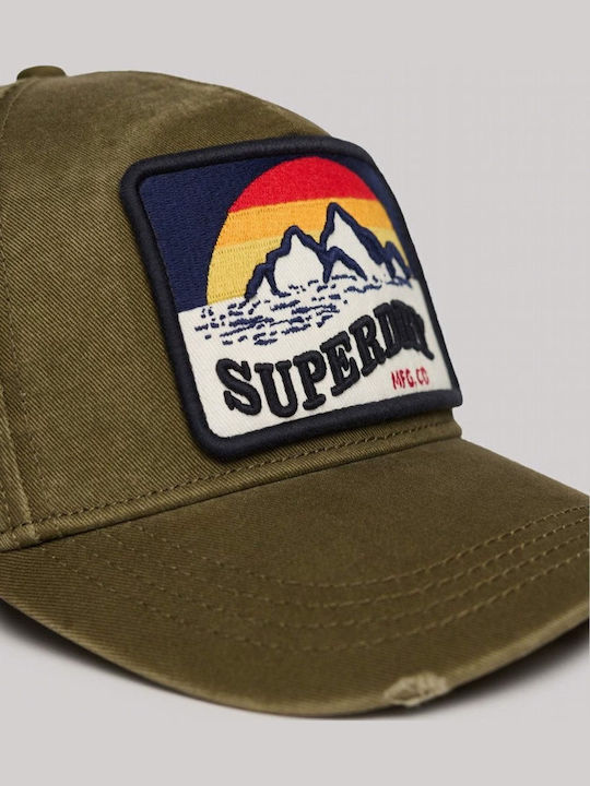 Superdry Unisex Cap Olive W9010177a-6je Vintage Khaki Superdry Unisex Cap Olive W9010177a-6je Vintage Khaki