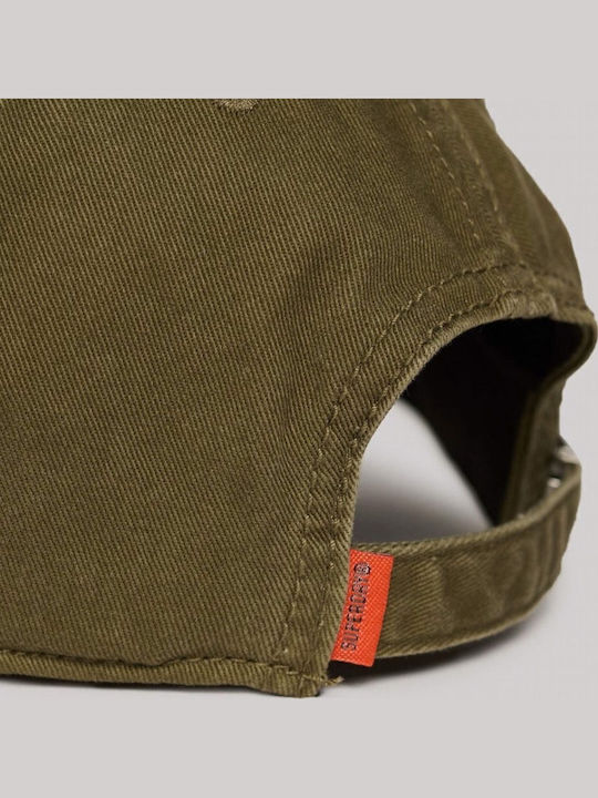 Superdry Unisex Καπελο Λαδι W9010177a-6je Vintage Khaki
