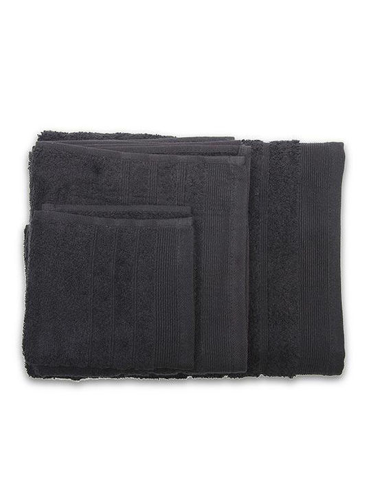 Sunshine Hand Towel Chimbouri 30x50cm 15 Black Weight 500gr/m²