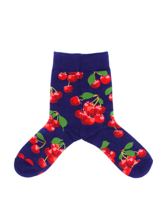 Roza Socks Unisex Κάλτσα ” Cherries ” Roza Socks Unisex Κάλτσα ” Cherries ”