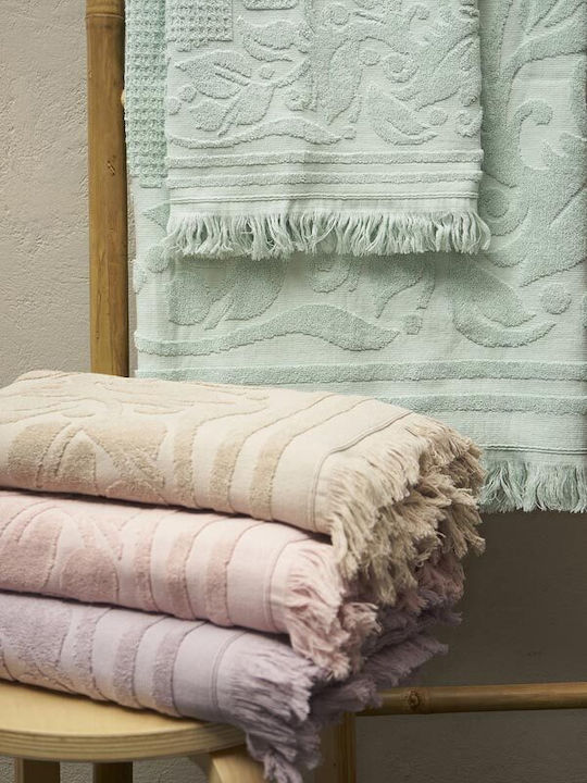 Sunshine Facecloth Fringe 50x90cm Petrol Weight 520gr/m²