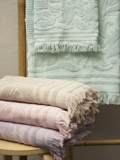 Sunshine Facecloth Fringe 50x90cm Petrol Weight 520gr/m²