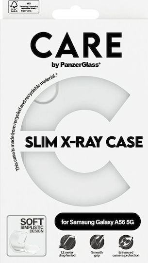 CARE by PanzerGlass Fashion X-ray Back Cover Plastic 1.2mm Transparent (Samsung Galaxy A56 5G, PanzerGlass)