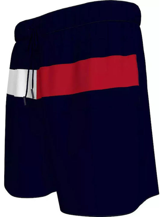 Costum De Baie Bărbați Pantaloni Scurți Albaștri Cu Dungi