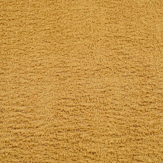 vidaXL Bath Towel 100x150cm Gold 2 Pieces Weight 360g/m²