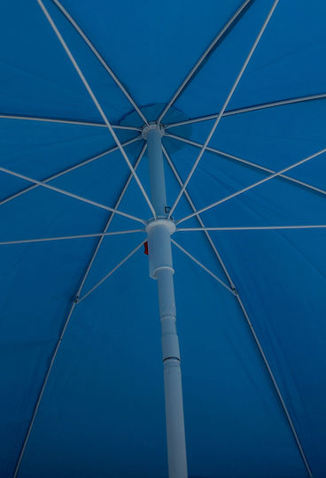 Campus Σπαστή Ομπρέλα Θαλάσσης Διαμέτρου 2m Blue