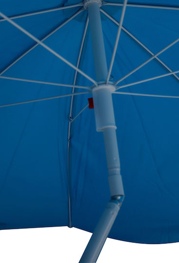 Campus Σπαστή Ομπρέλα Θαλάσσης Διαμέτρου 2m Blue
