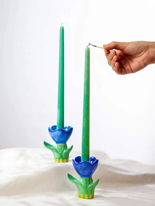 DOIY Plaster Candle Holder