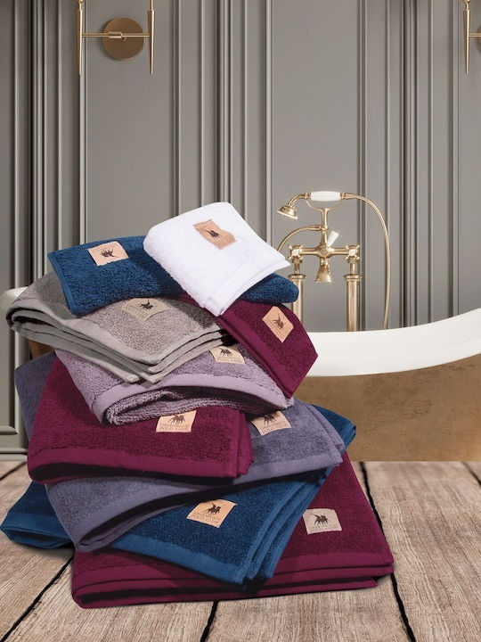 Greenwich Polo Club Facecloth 3159 50x90cm Purple Weight 460gr/m²