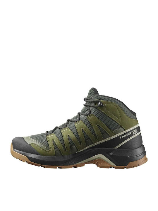 Salomon X-adventures Recon Men's Hiking Boots Waterproof with Gore-Tex Membrane Green