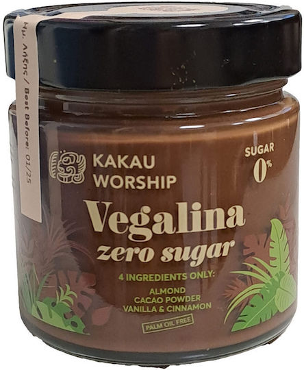Kakau Worship Organic Praline Spread Vegalina with Extra Protein 200gr
