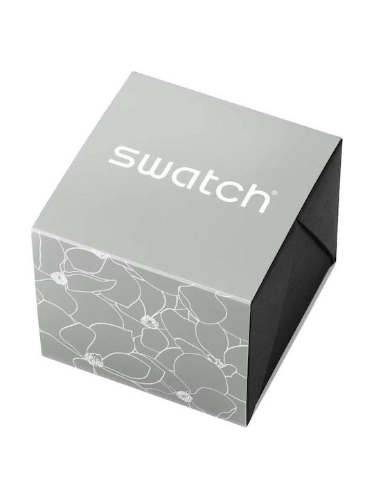 Swatch Swatch Womens Watch 33mm Battery With Silver Steel Bracelet