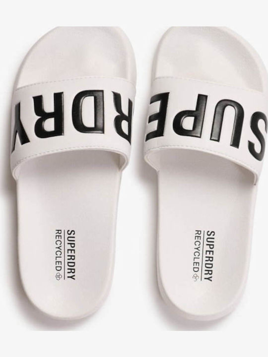 Women's Slides White