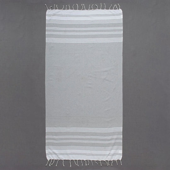 Silk Fashion Sf1754 Βαμβακερή Γκρι 180x90εκ.