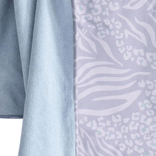 Nima Masia Lilac Cotton Beach Towel 160x90cm