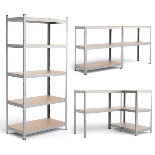 Costway Shelf Dexion 91x46x183cm TL34072SL