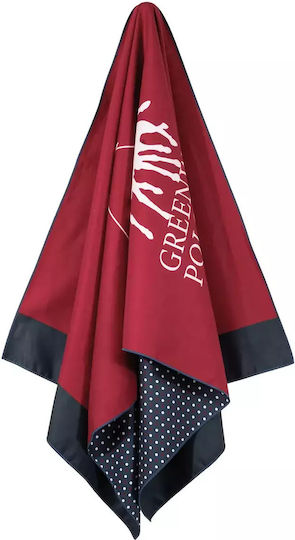 Greenwich Polo Club Microfiber Body Towel 280gr/m² Red 170x80cm