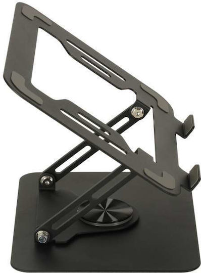 Unitek Stand Pentru Laptop Bază Rotativă 360 De Grade Aluminiu Înălțime Reglabilă Unghi Reglabil Negru 26 Cm X 22.5 Cm WTO-01223