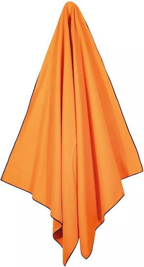 Greenwich Polo Club Πετσέτα Microfiber Σώματος 280gr/m² Πορτοκαλί 180x80εκ.