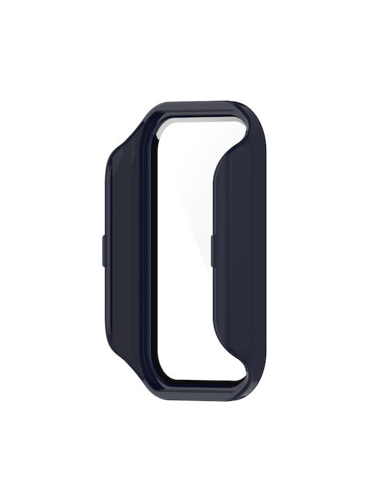 Plastic Case in Blue color for Xiaomi Smart Band 8, Redmi Band 2