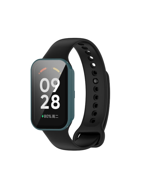 Plastikhülle in Grün Farbe für Xiaomi Smart Band 8, Redmi Band 2