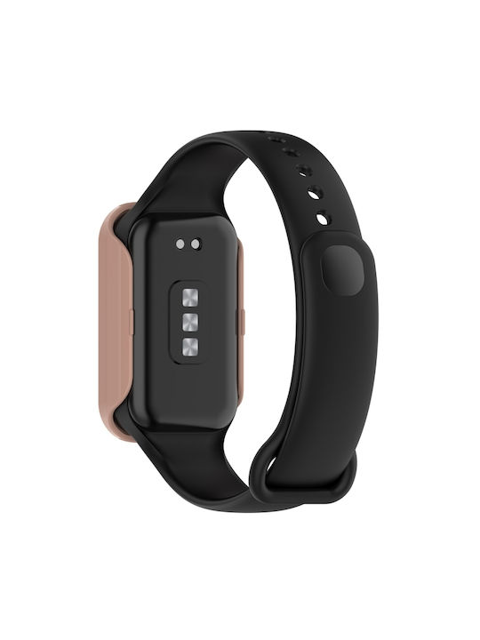 Пластмасов Калъф в Розов цвят за Xiaomi Smart Band 8, Redmi Band 2
