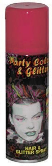 Party Color & Glitter Αποκριάτικο Σπρέι Μαλλιών 125ml Ροζ