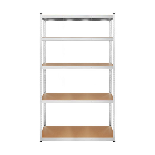 Rebel Dexion Verzinkt Regal 120x45x205cm mit 5 Regalen Gesamtbelastbarkeit 750kg
