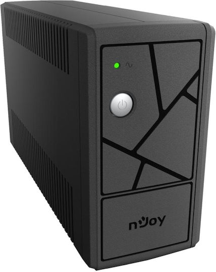 NJOY Keen 800 UPS Line-Interactive 800VA 480W cu 2 Schuko Prize