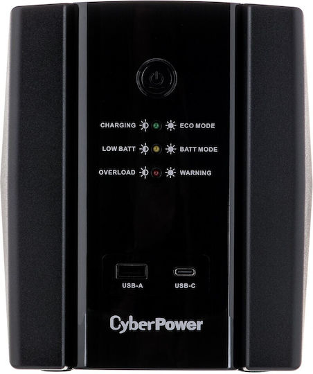CyberPower UT2200EG UPS Line-Interactive 2200VA 1320W με 4 Schuko Πρίζες