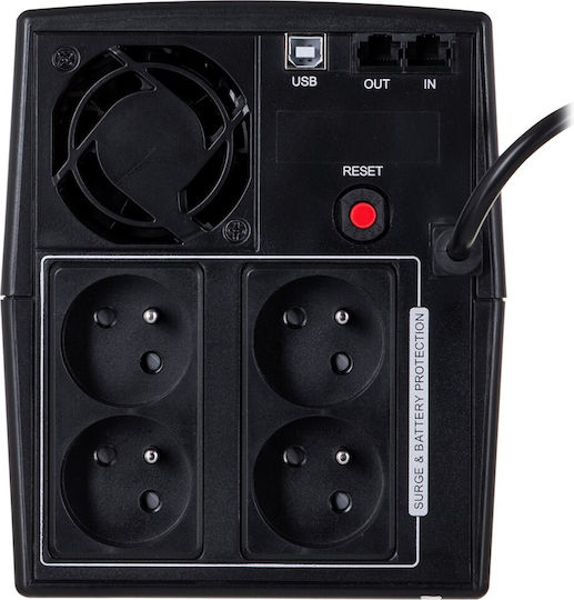 CyberPower UT2200EG UPS Line-Interactive 2200VA 1320W με 4 Schuko Πρίζες