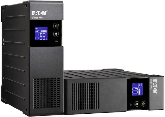 Eaton Ellipse PRO 850 DIN UPS Line-Interactive 850VA 510W με 4 Schuko Πρίζες