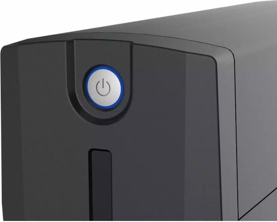 Conceptronic ZEUS02E UPS Line-Interactive 850VA 480W με 4 IEC Πρίζες