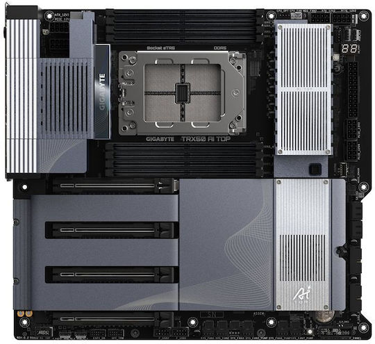 Gigabyte TRX50 AI TOP Wi-Fi Motherboard Extended ATX με AMD TR5 Socket