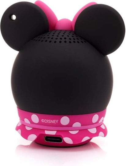 Disney Minnie Mouse Ηχείο Bluetooth με Διάρκεια Μπαταρίας έως 4 ώρες Ροζ