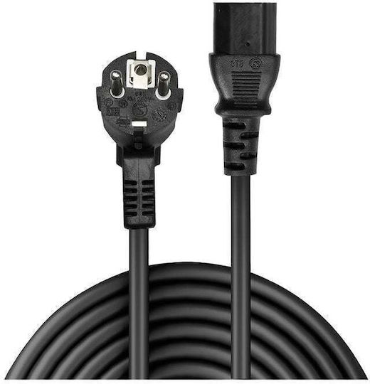 Lindy IEC C13 - IEC C13 Cable 5m Μαύρο 30337
