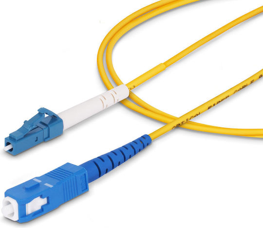 StarTech Optical Fiber Cable LC-SC 5m Yellow