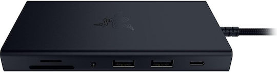 Razer USB-C Docking Station με HDMI 4K PD Ethernet Μαύρο (RC21-02250100-R3M1)